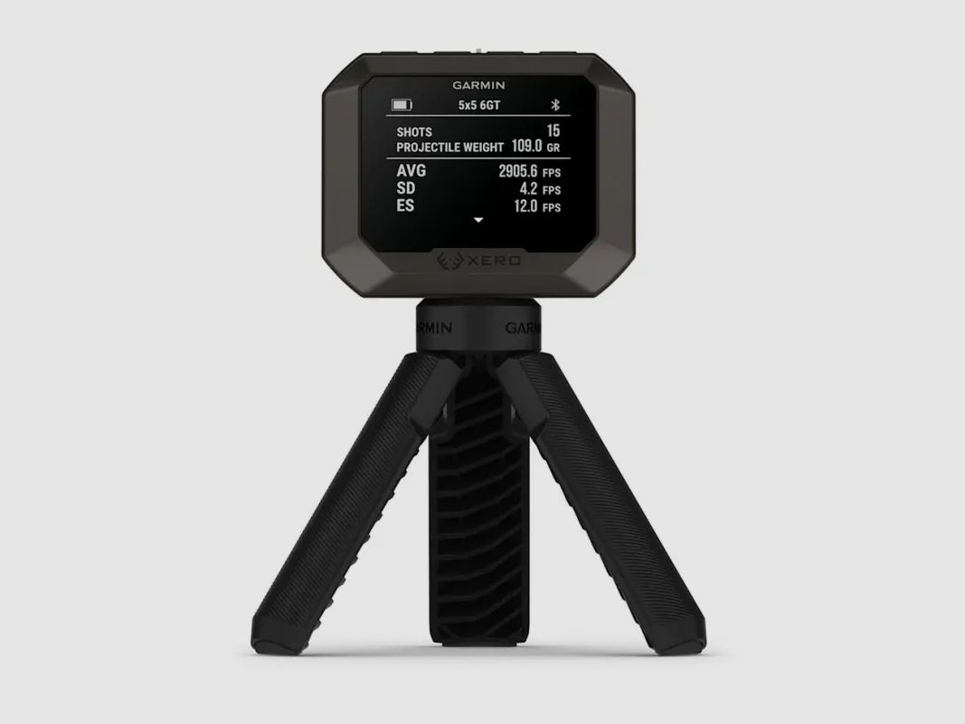 Garmin Xero C2 Pro Ballistik-Chronograph inkl. Stativ für Kurzwaffenschützen