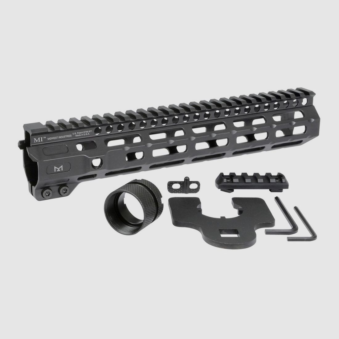 Midwest Industries Combat Rail One Piece Free Float Handguard M-LOK
