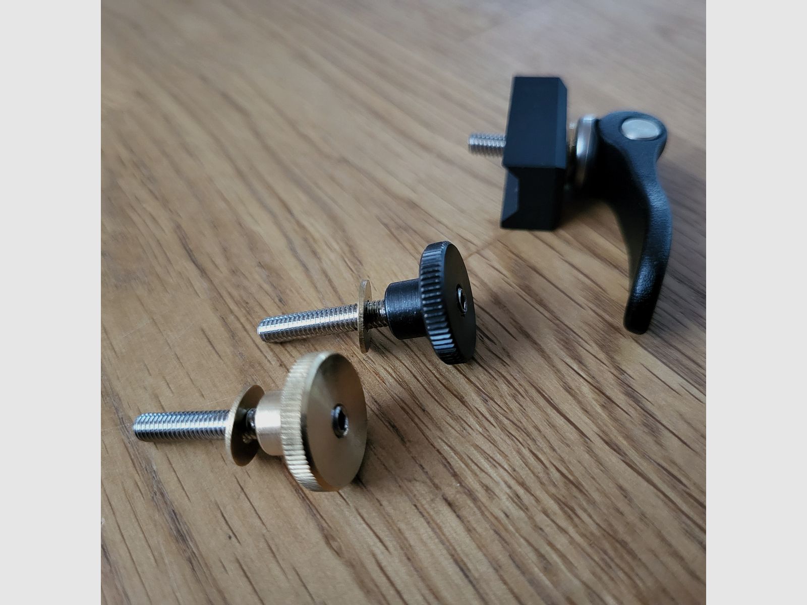 Excenter of handwiel voor retrofitting voor monopod Picatinny beide generaties