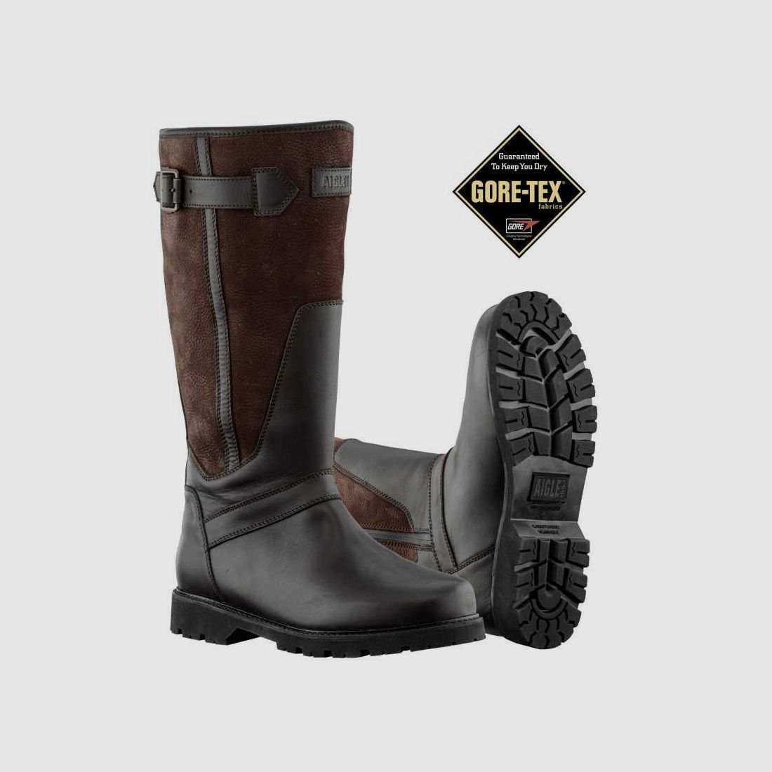 Aigle Inverss GTX insulated boots - Women - BOOTS - F - INVERSS GTX BROWN - P40, image 1 of 10