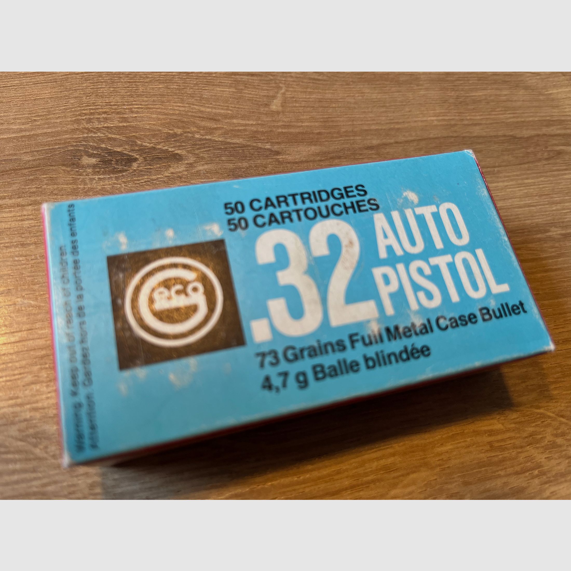 Geco .32 Auto 4,7 g/ 73 gr FMJ - 50 Stk