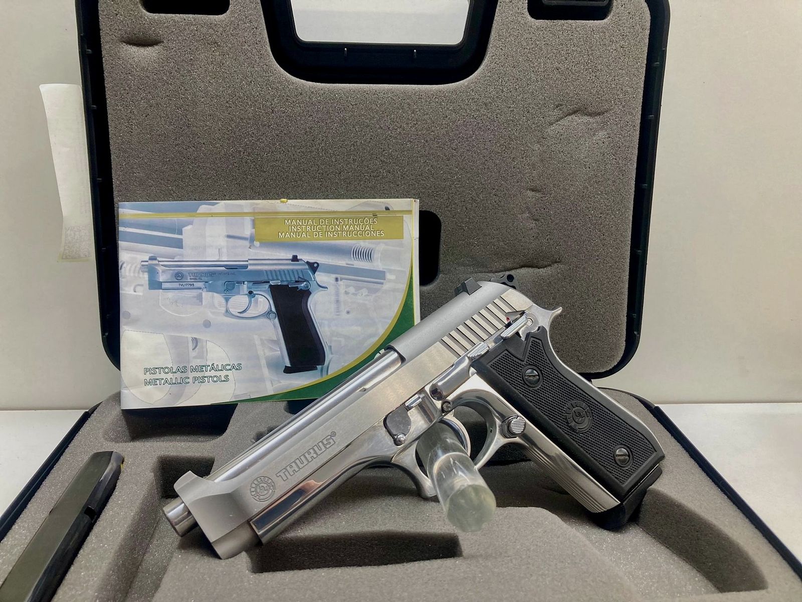 TAURUS PT 92 SS17 Stainless Steel matt