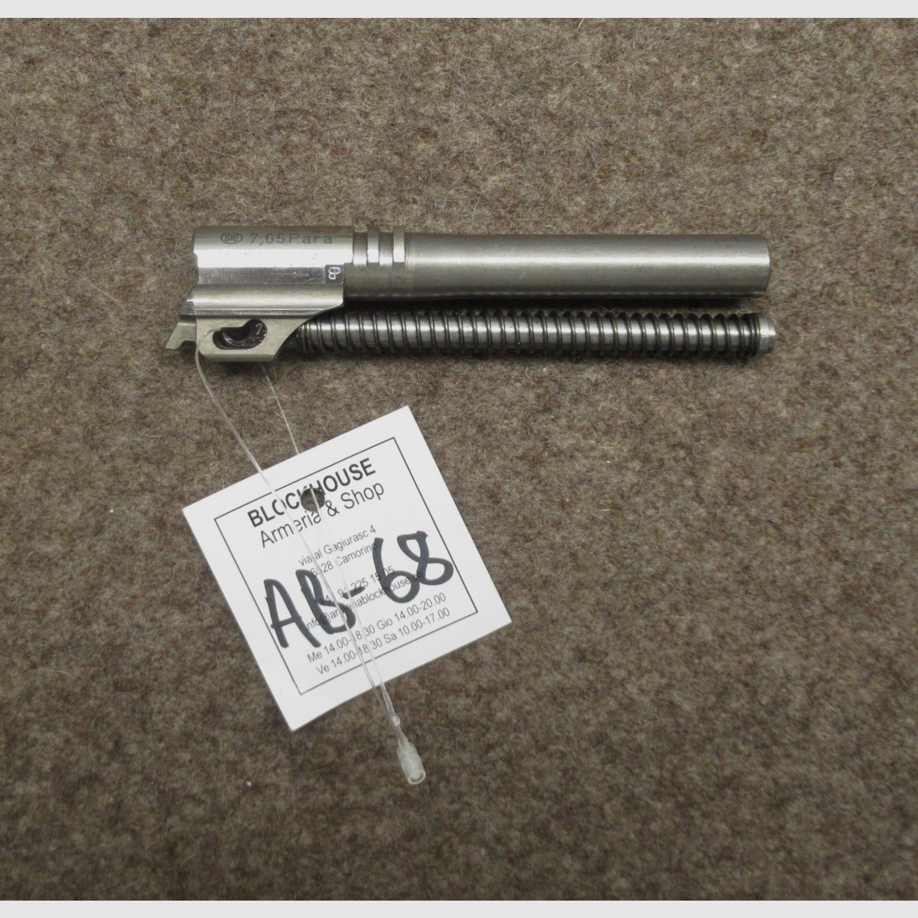 AB-68 set pistola SIG mod. P210-6 cal. 9mm Para, immagine 7 di 11