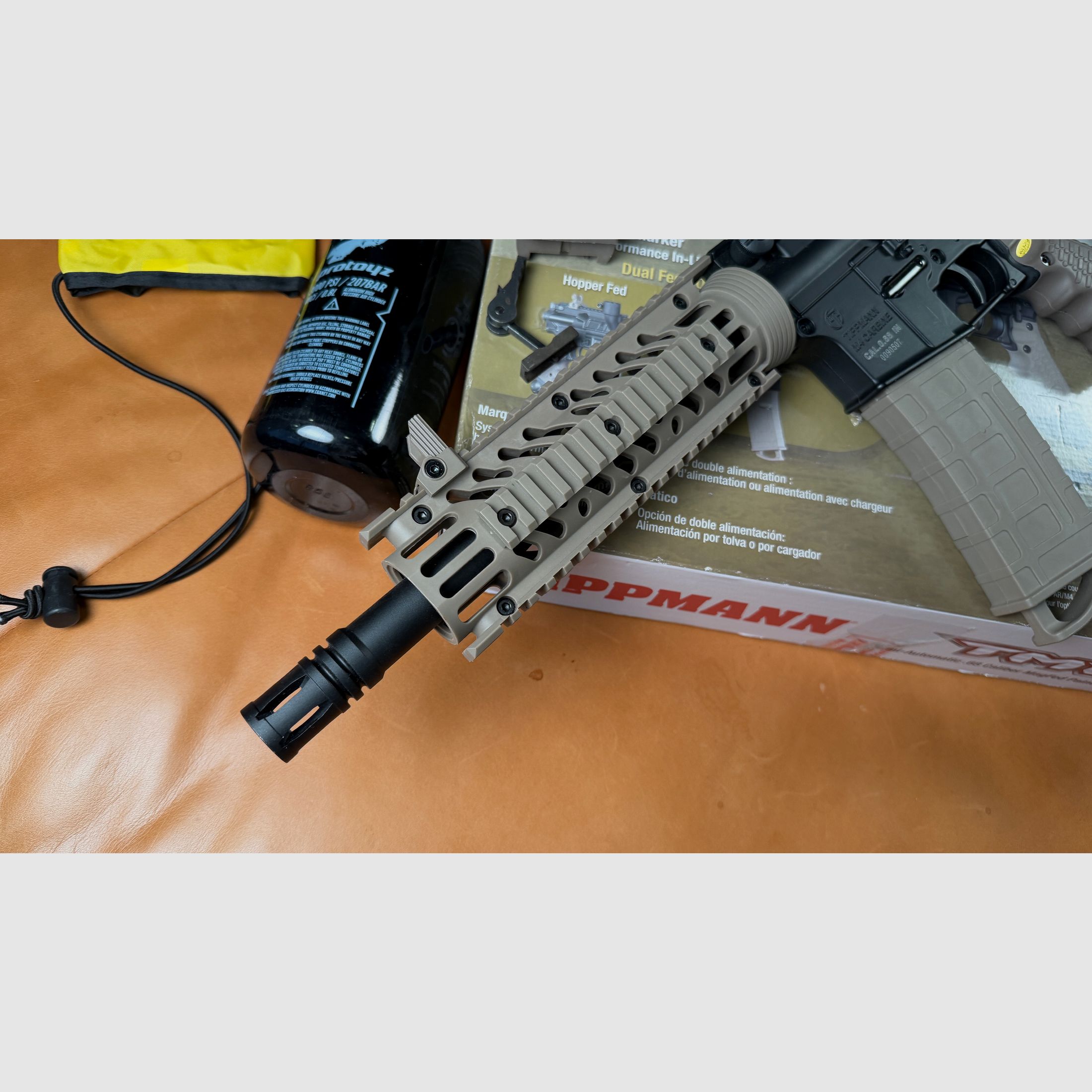 Tippmann TMC .68 RAM Marker / Set M4 Carbine – molti accessori – ottime condizioni