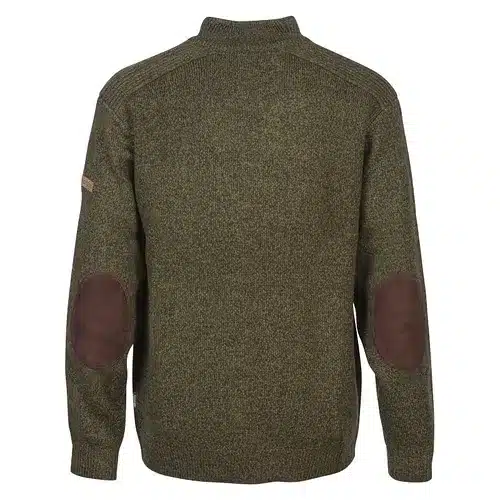 Pull col brode chemine zippe Percussion, image 3 sur 3