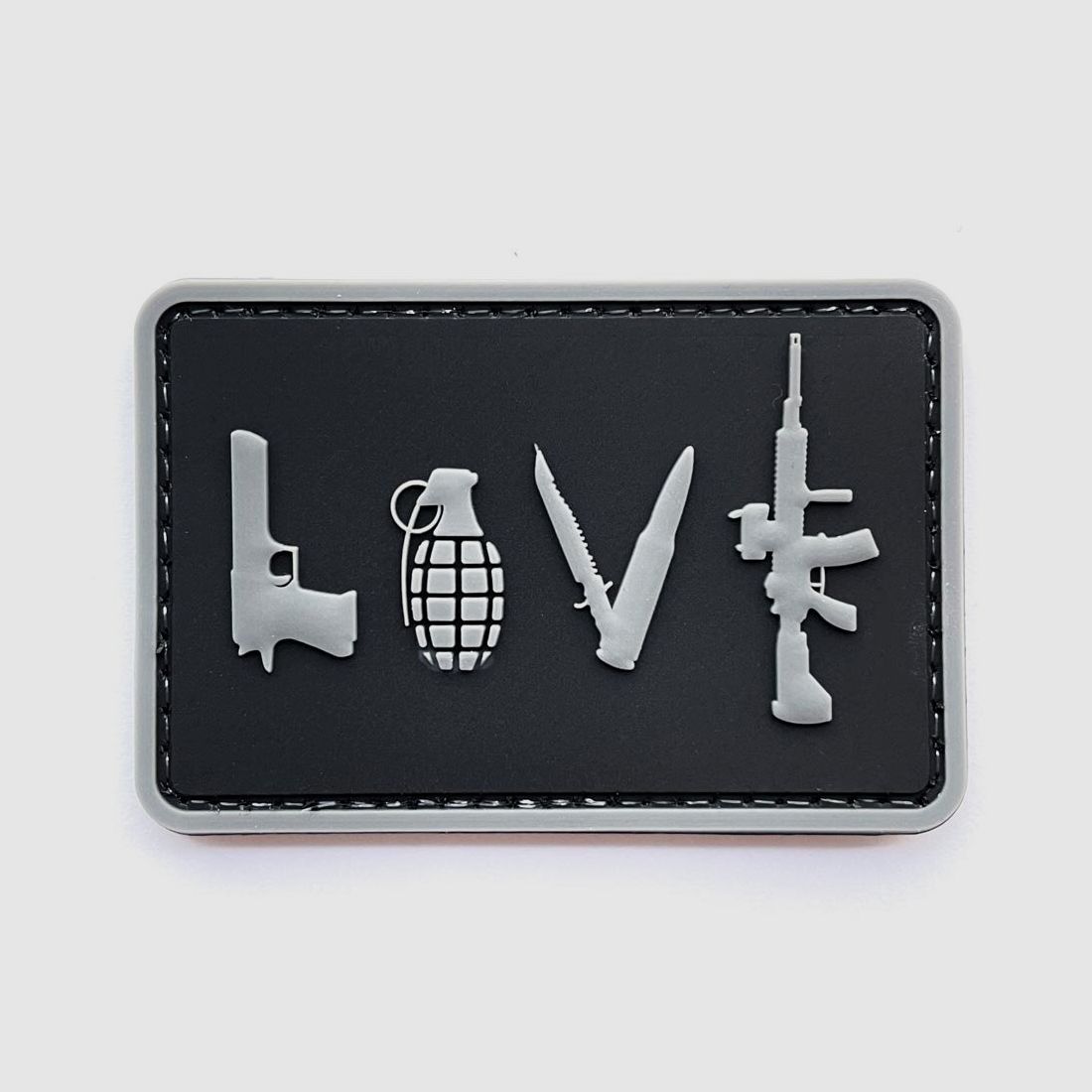 Parche de amor Spec Negro