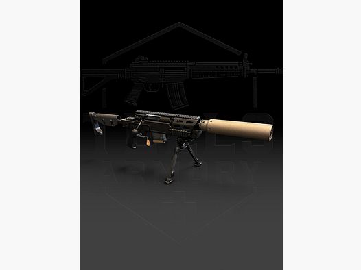 B&T SPR300 Mini inkl. Titan-Schalldämpfer