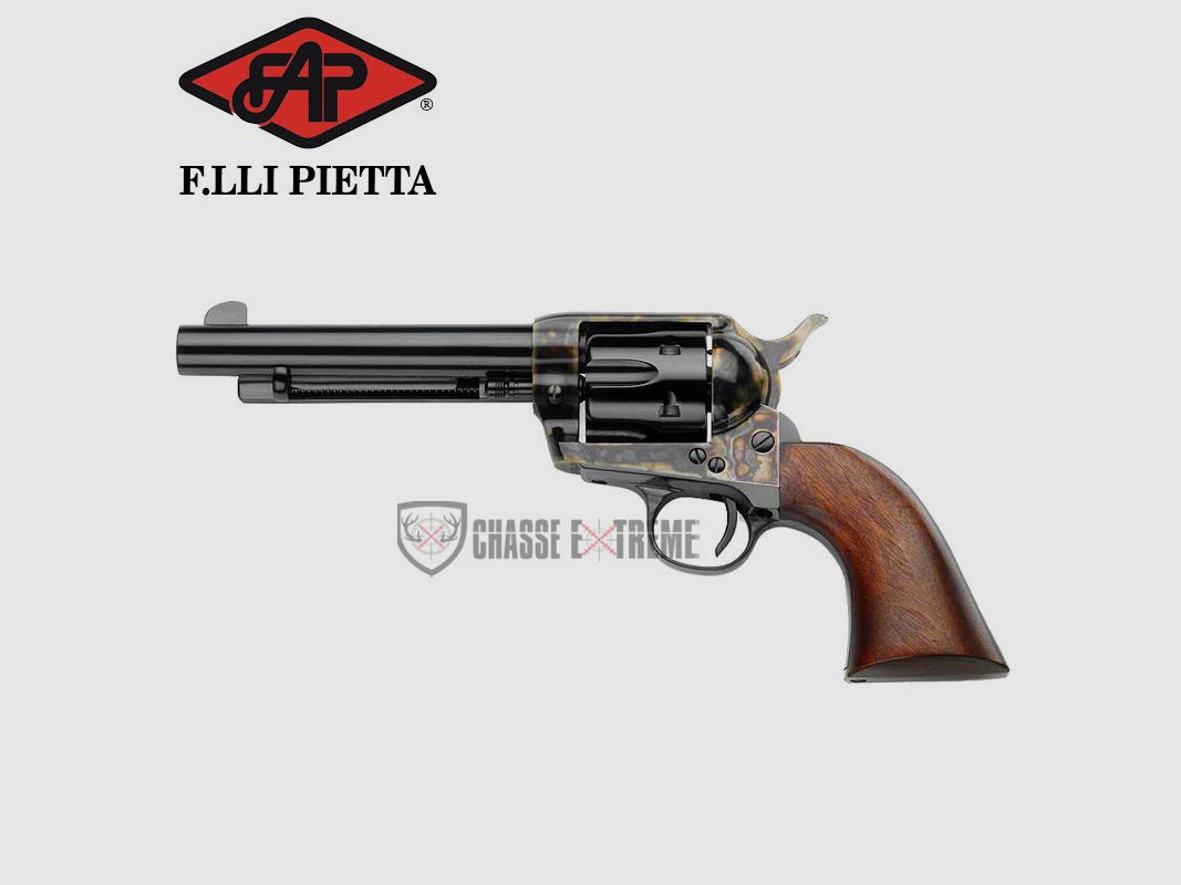 Revolver PIETTA 1873 Sa 5,5" Kal. 357 Mag Stahl Bronze