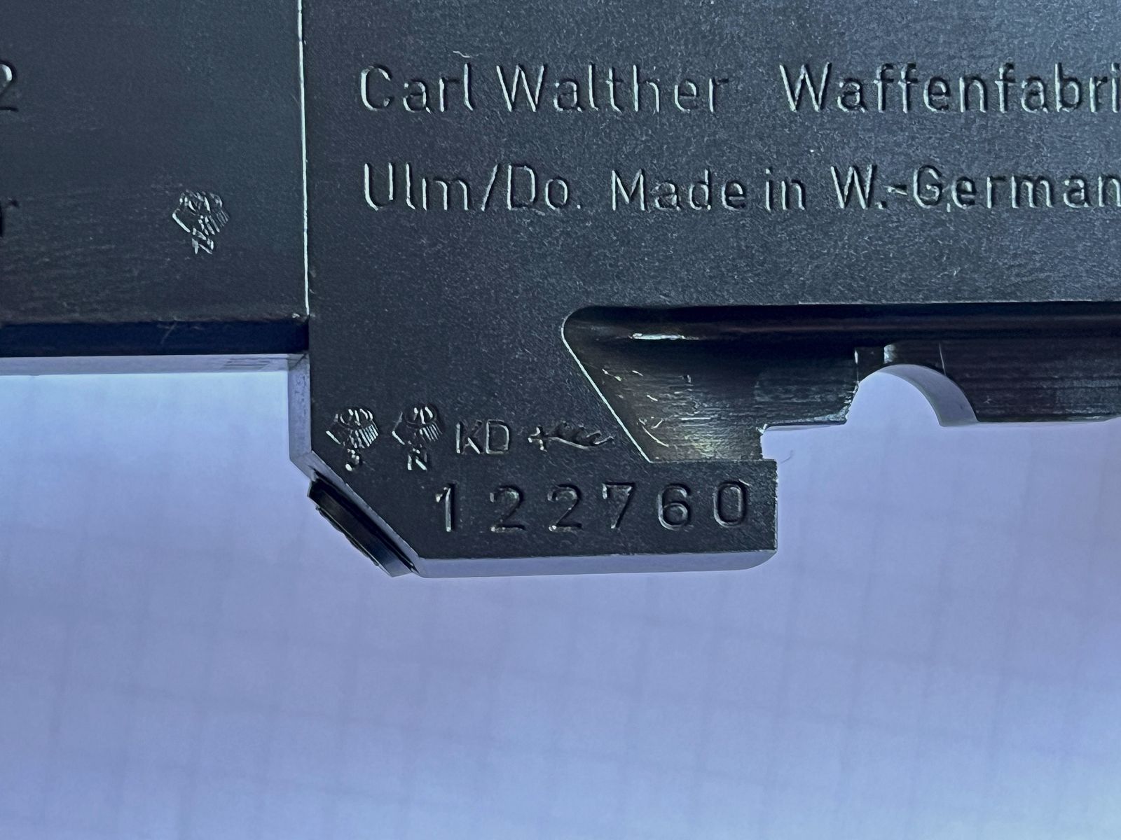 Pistola sportiva Walther GSP in calibro .22 con un sistema intercambiabile in calibro .32