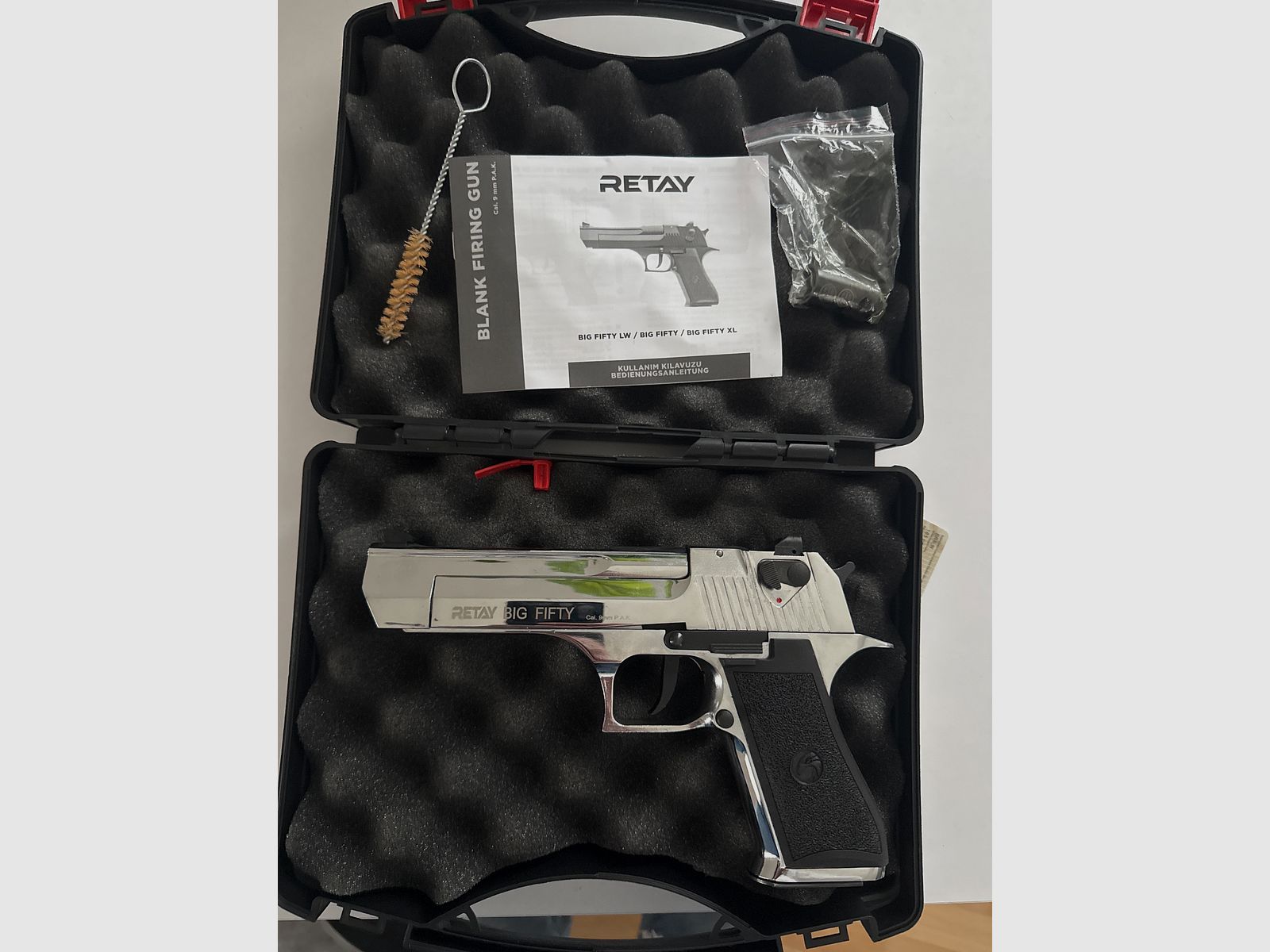 Big Fifty Chrom Umarex 9mm Schreckschuss