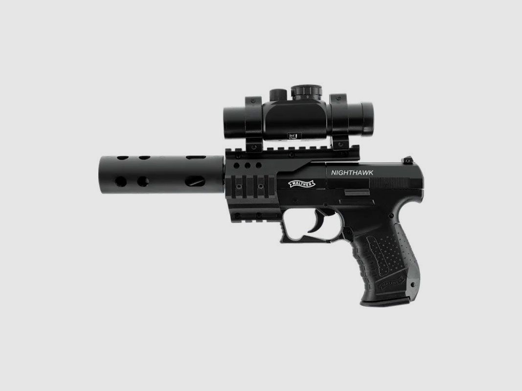 Walther Pistolet CO2 NightHawk Cal.4,5mm 3,5 Joules 8 Coups, image 2 sur 2