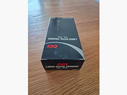 1000 Stk CCI 300 LP Zündhütchen inkl. Versand
