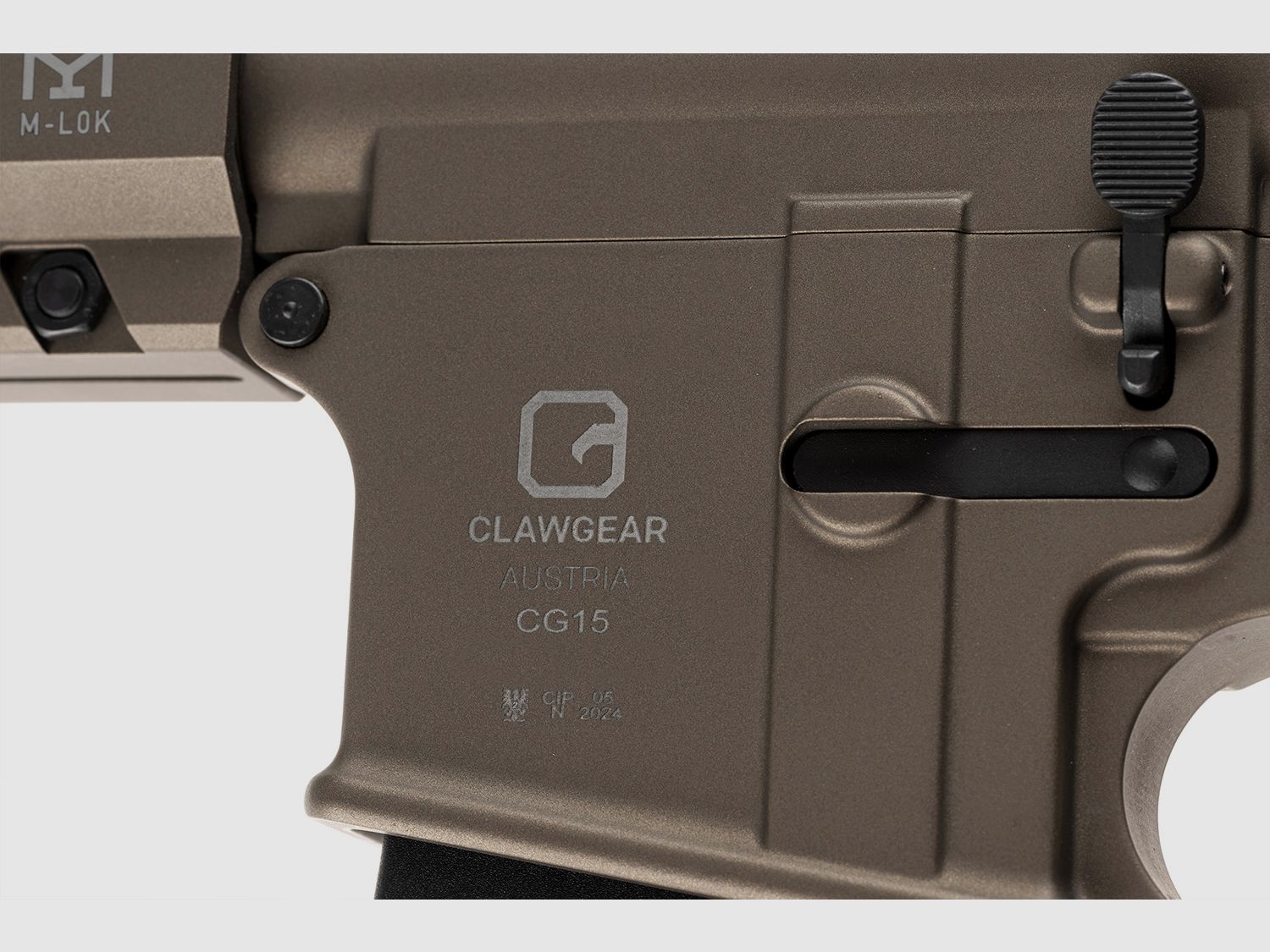 Clawgear CG15 223 Rem. 14,5″ – Midnight Bronze Brown