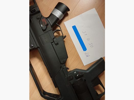 G36 con lanzagranadas y visor G36