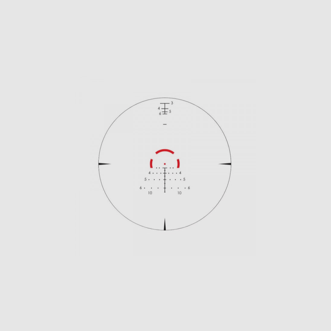 Vortex Optics Strike Eagle 1-6x24 AR-BDC3 SFP für Jagd, Zielschießen