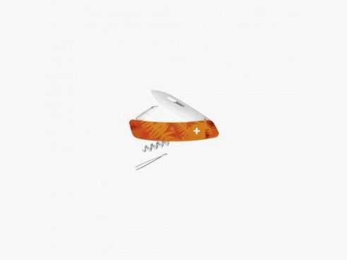 COUTEAU SUISSE SWIZA C01 6 FONCTIONS ORANGE