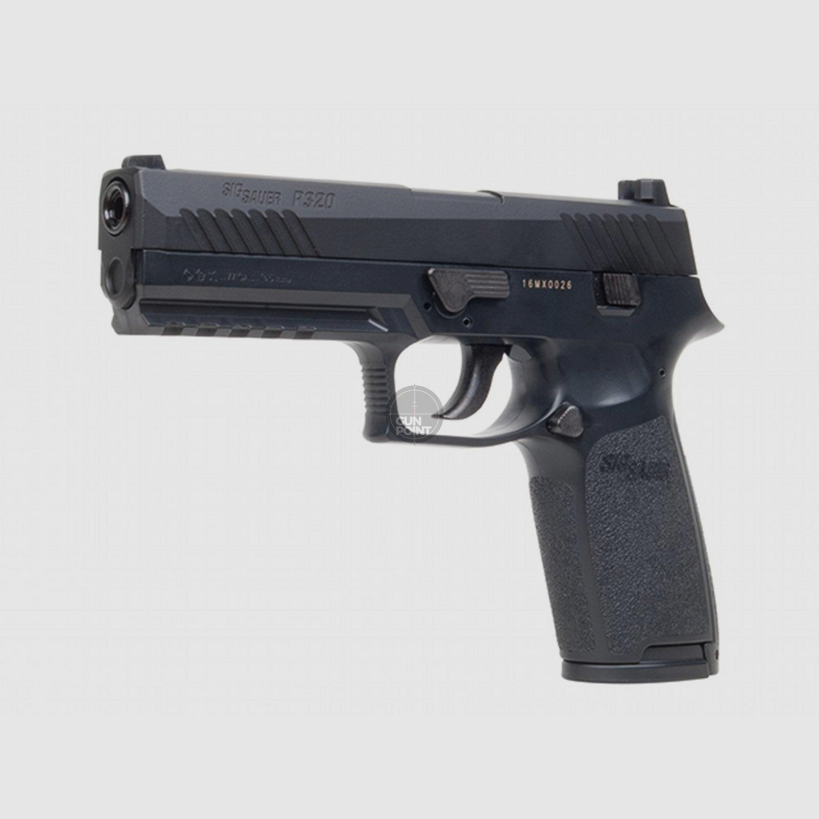 Luftpistole - Sig Sauer - P320 Co2-System BlowBack - Kal. 4,5 mm BB und Diabolo