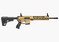 Haenel CR 223 M-LOK Handschutz Lauflänge 423 mm | Direktabzug | Handschutz lang | Sandfarben | sportlich zugelassen, Kal. .223 Rem.