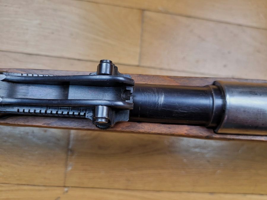 Sehr seltenes G98 Wehrmannsgewehr – Kaliber 8,15x46R – seltene zivile Waffe des Systems 1898 für Wehrmanns-Wettbewerbe – Einzellader – Waffe von September 1925 – TBE und sehr seltenes Sammlerstück der Galaxie 1898 – TBE, Bild 18 von 39