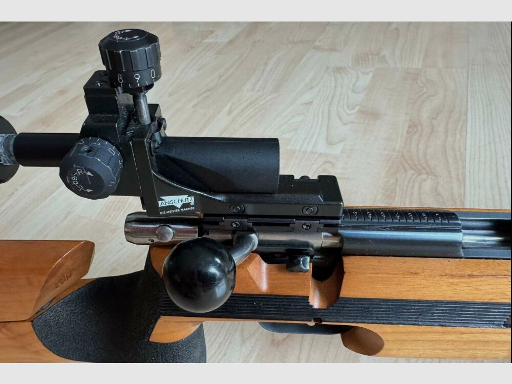 Einzellader-Büchse Match Anschütz 1903 mit Diopter .22lr .22lfb