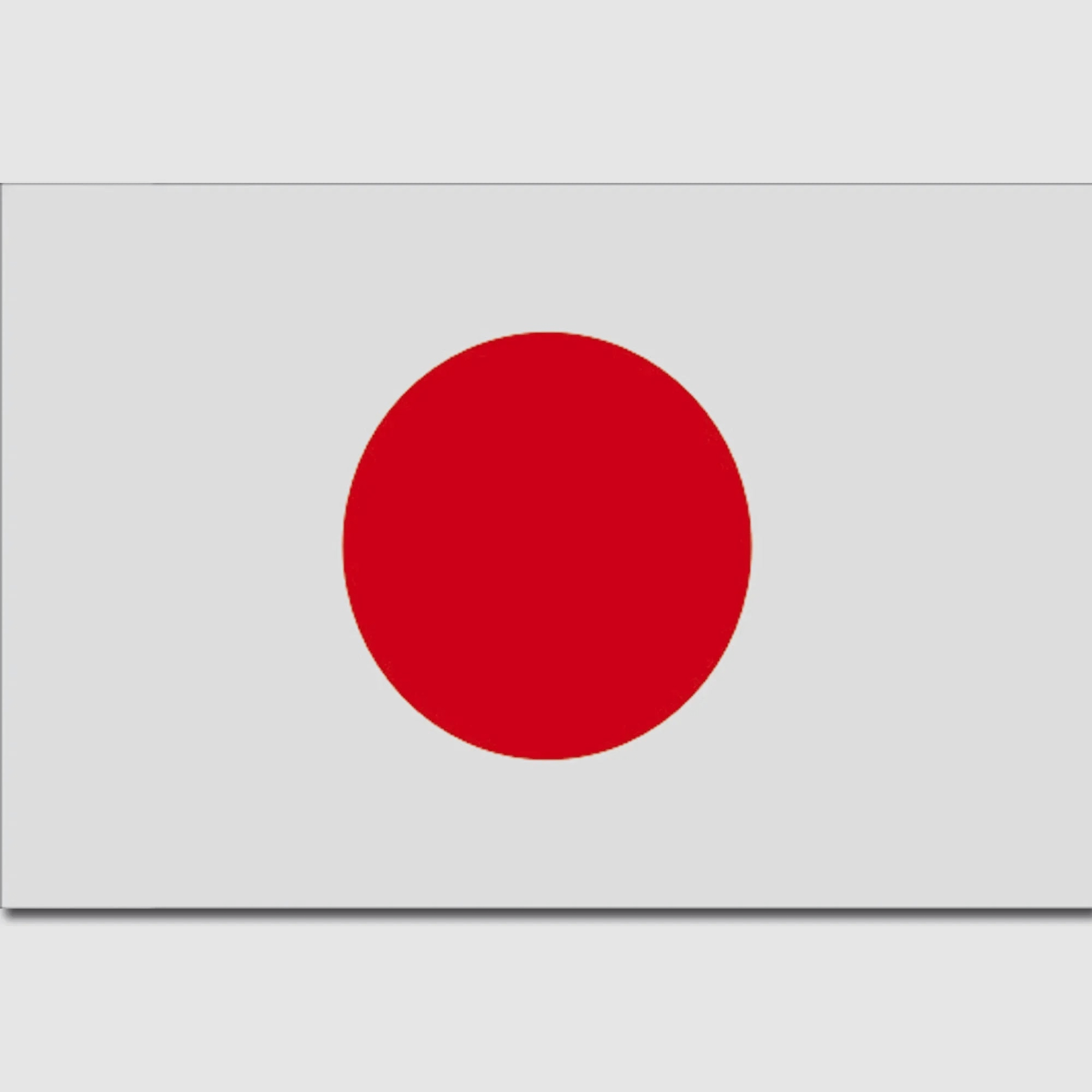 Diverse Flagge Japan