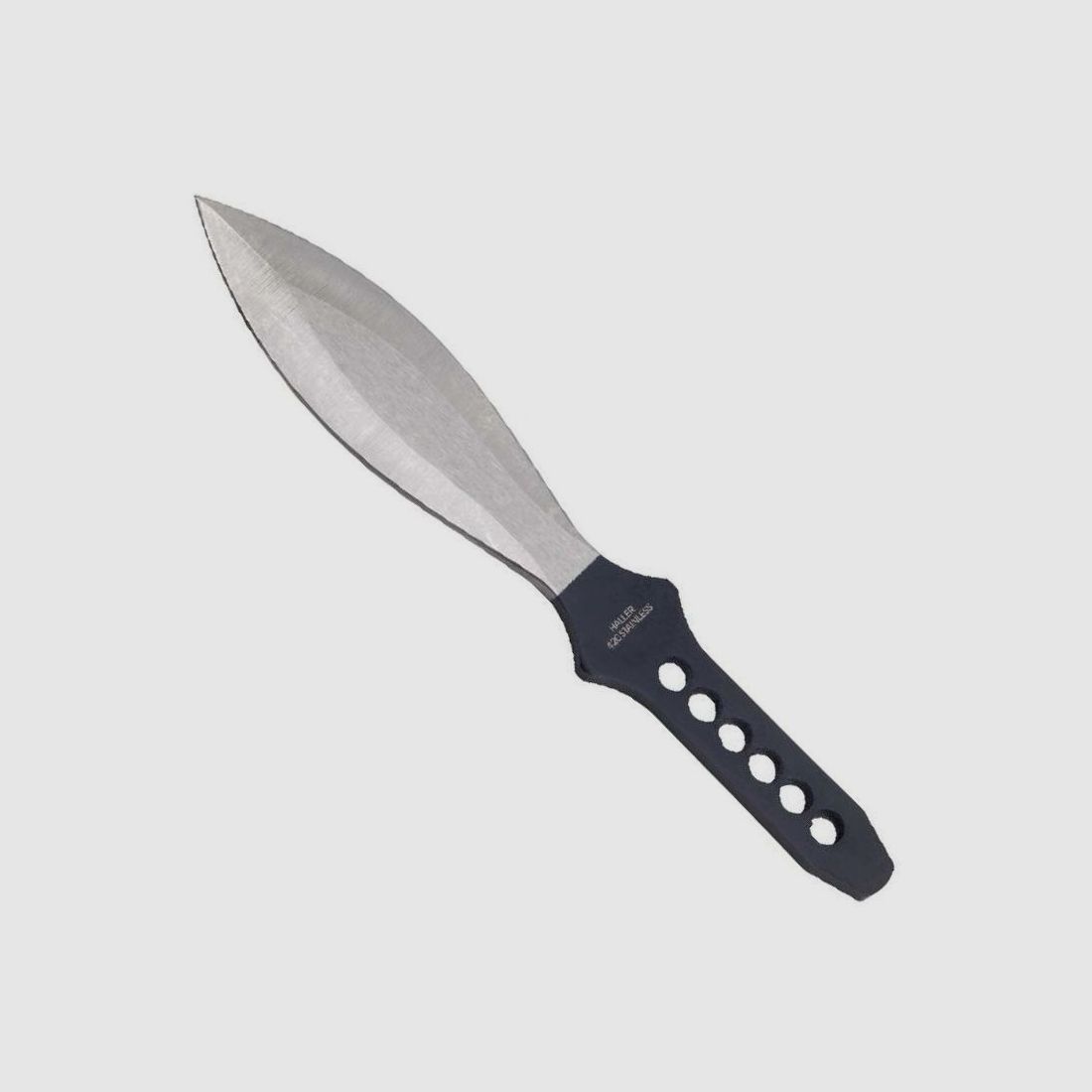 Wurfmesser schwarzer Griff 21cm 135gr