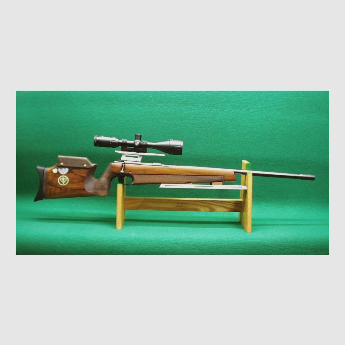 Walther Matchgewehr, mit Zielfernrohr