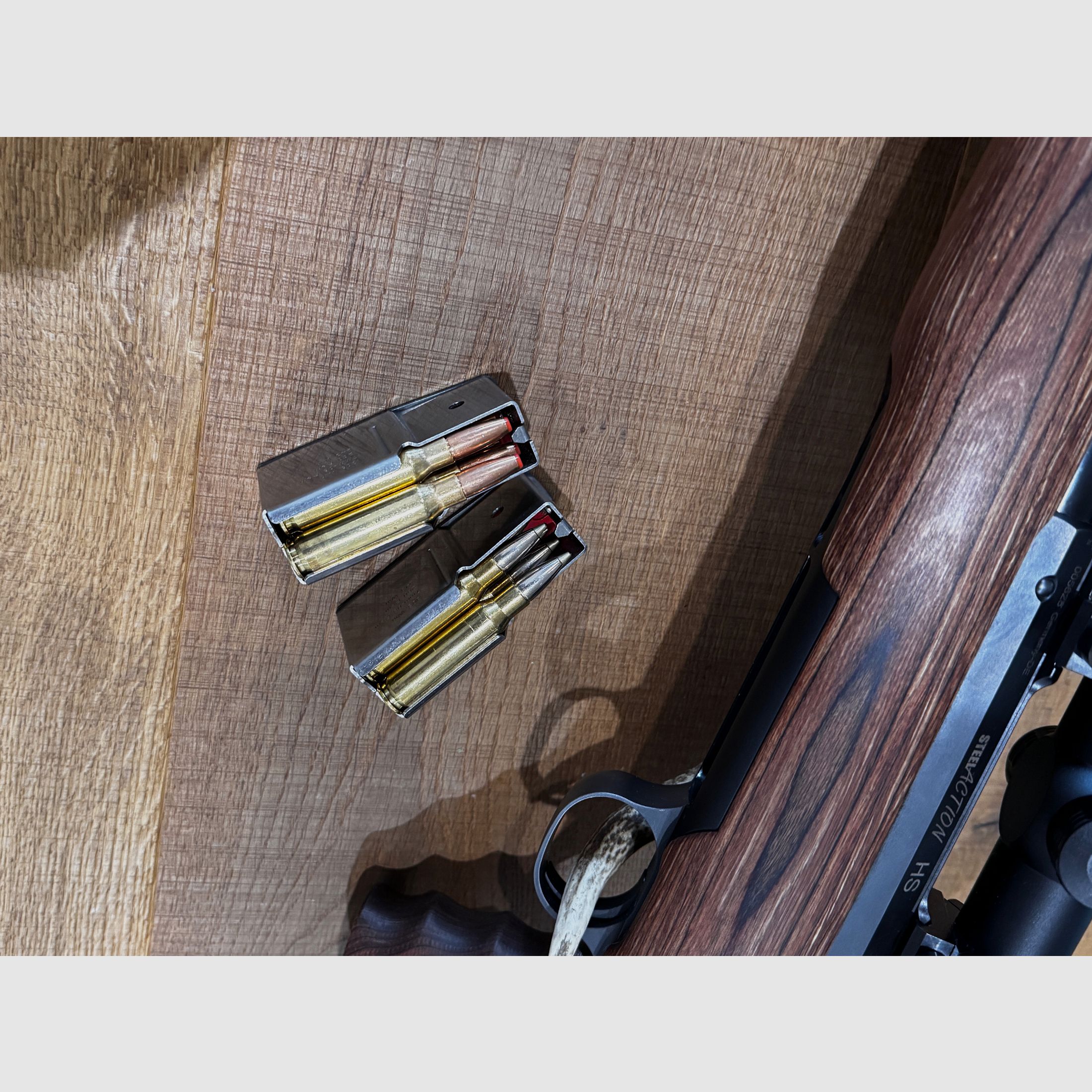 Acción de acero HS .308 Win completa con culata GRS