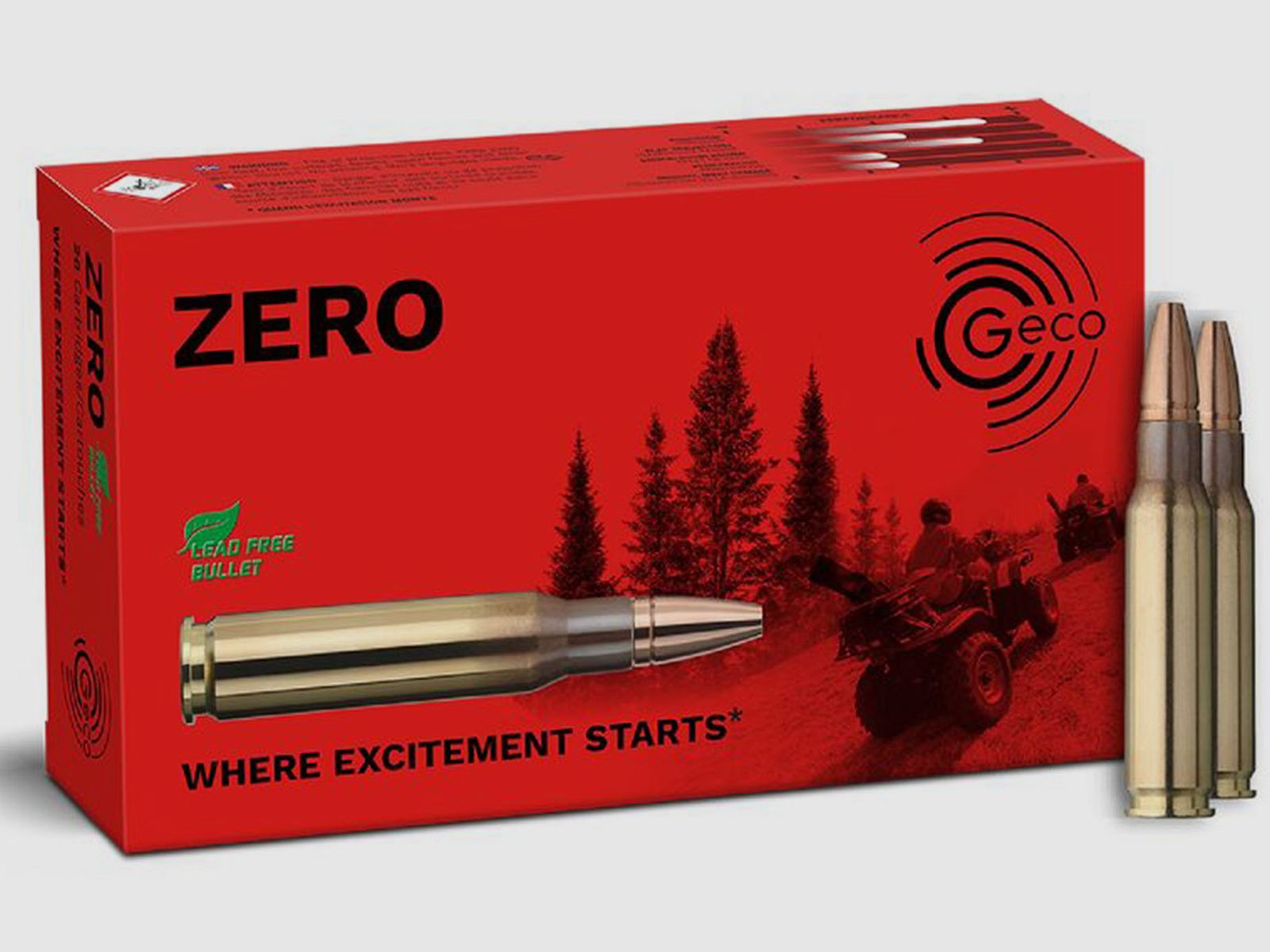 Cartouches de fusil GECO 8 x 57 JS Zero
