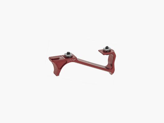 UTG® Ultra Slim abgewinkelter Vordergriff, M-LOK®, Mattrot