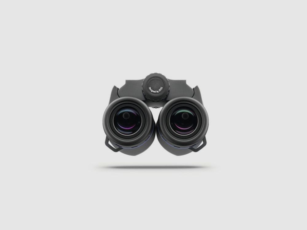 ZEISS Terra ED Pocket 8x25 Fernglas mit Tragriemen und Tasche black-grey
