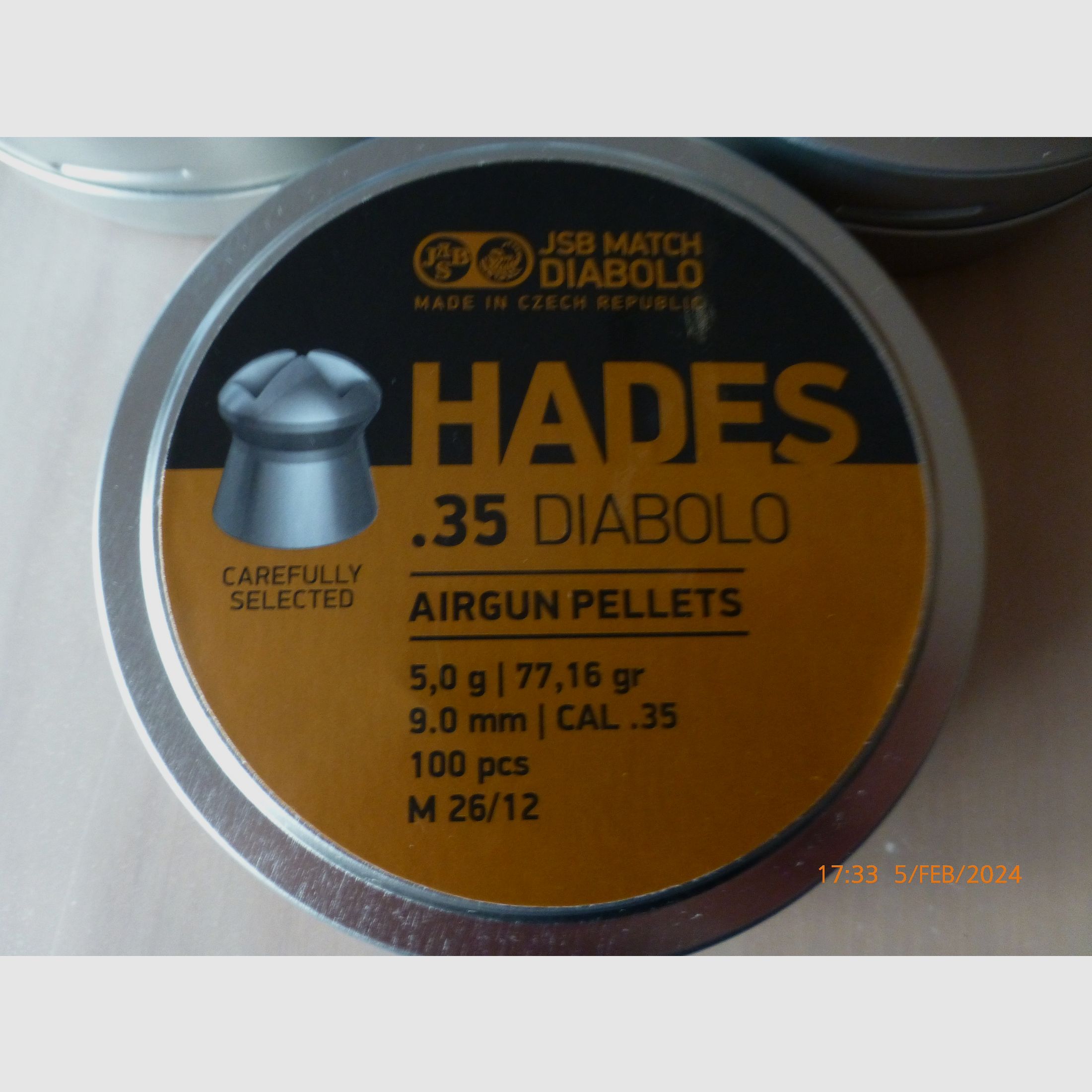 JSB Hades Diabolos 9 mm