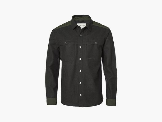 Chevalier Beat Overshirt Chasse Hommes Gris Foncé S