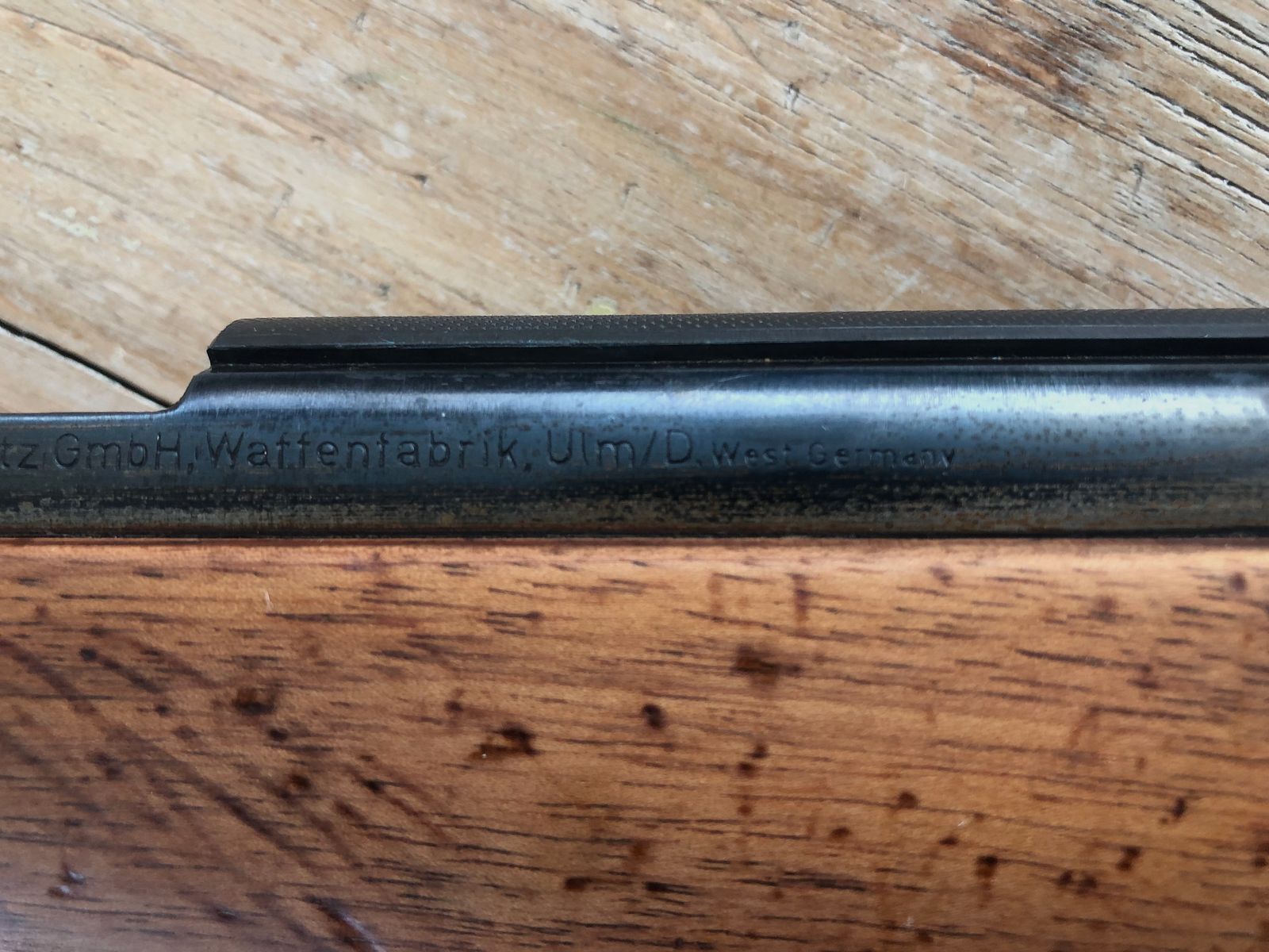 Wunderschöner Anschütz Stutzen im Kaliber .22 WinMag 