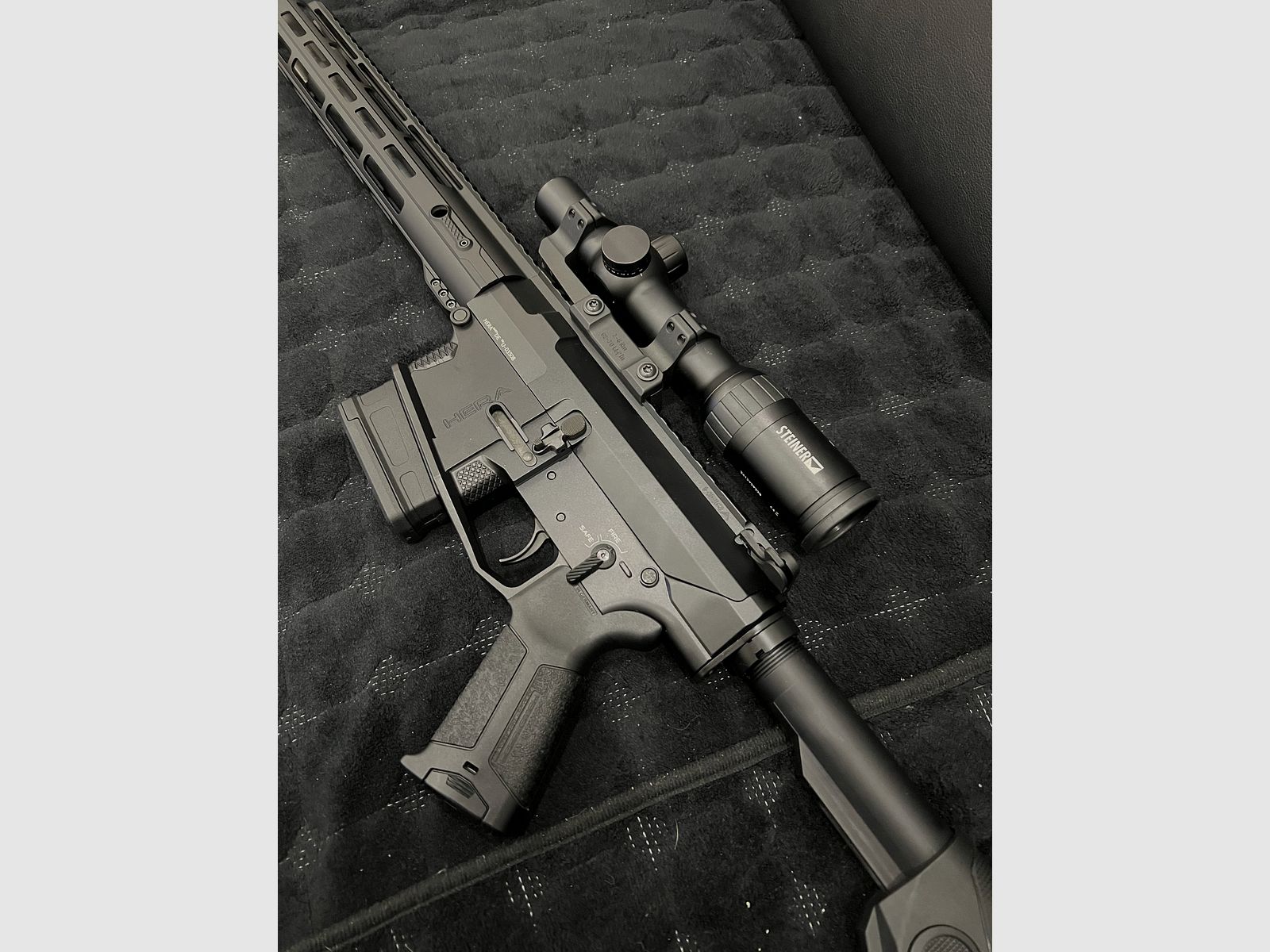 Hera Arms 7six2 con Steiner 1-6x24, ASE UTRA Dual - AR10 assolutamente come nuovo