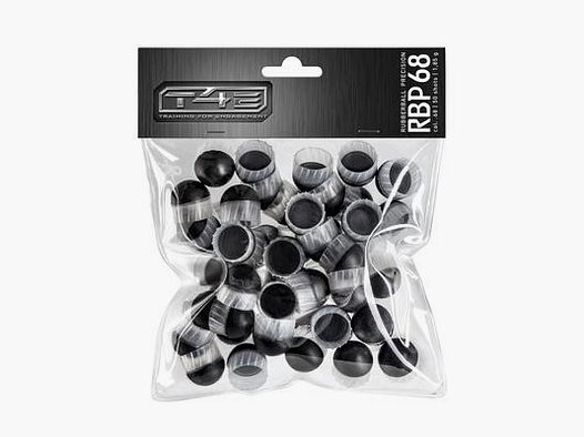 T4E .68 billes en caoutchouc - 1,85g/50pcs/noir