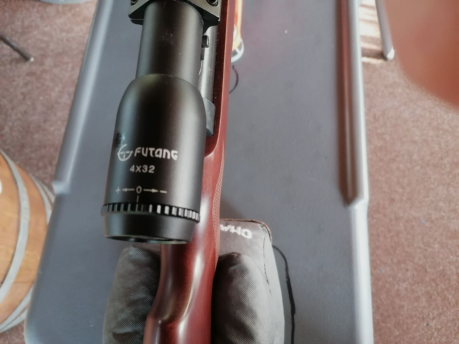 Hämmerli Hunter Force 900 Luftgewehr 4,5 mm + ZF 4x32 Mildot + Koffer/Futteral
