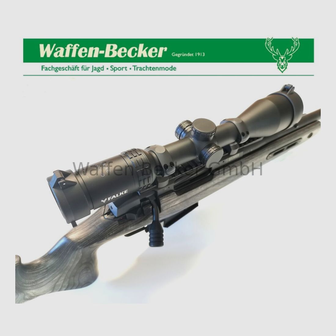 Brenner (Waffen Schumacher) Brenner BR20 PT Hunting Match Cal. .308Win. Barrel Length: 51cm M15x1 Muzzle Thread, Laminate Stock with Cheek Piece, image 3 of 6