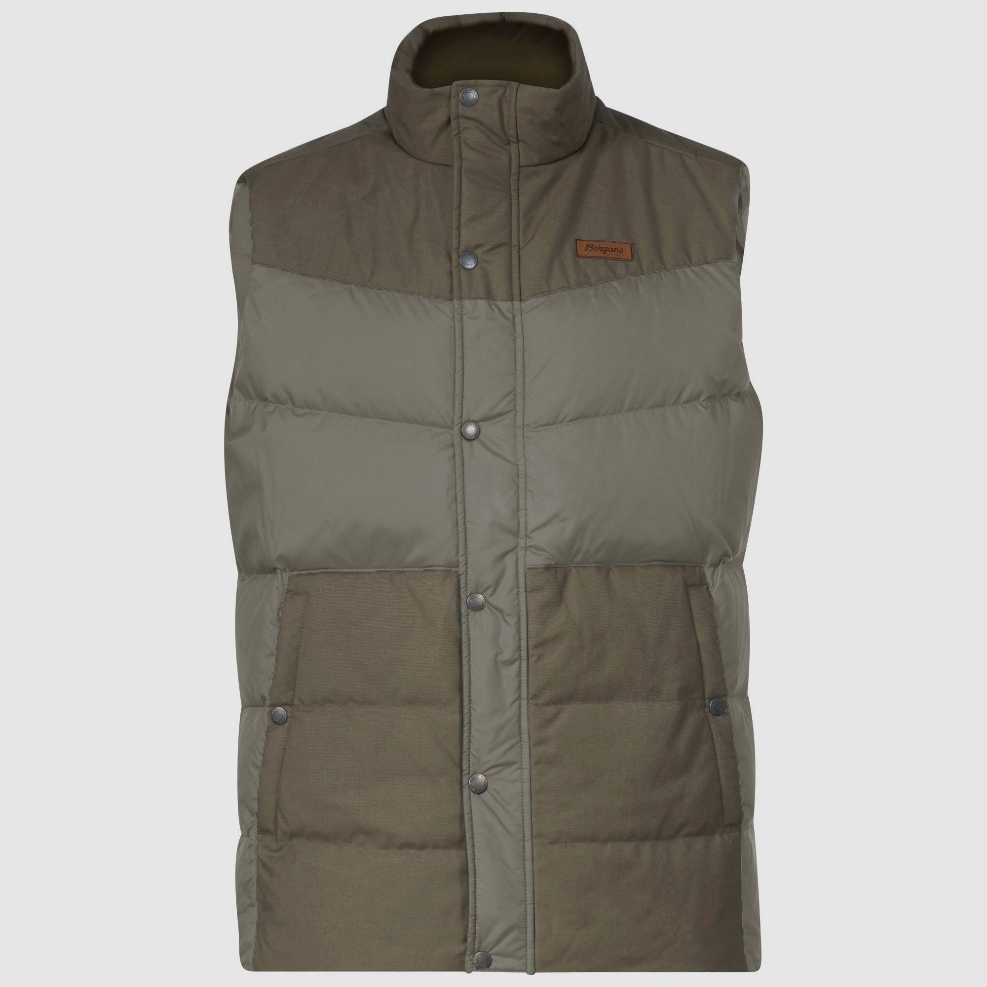 Bergans Nordmarka Outdoor Down Vest Men Green Mud XL