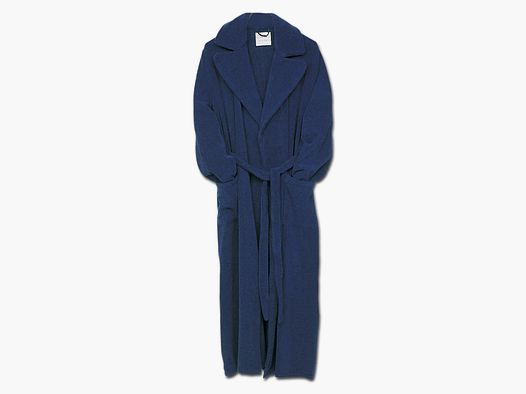 Unbekannt BW Bademantel blau gebraucht