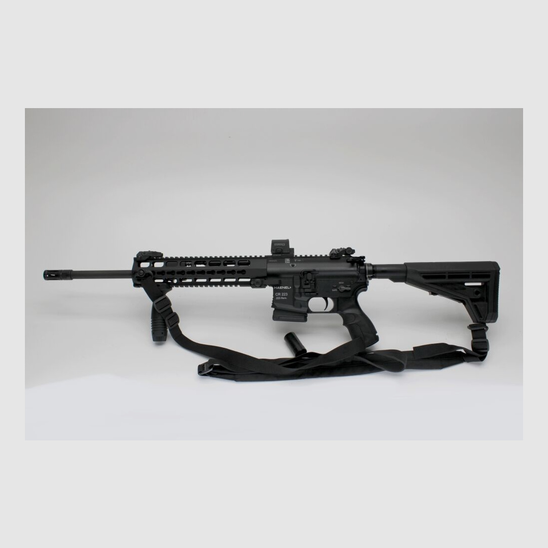 SL Büchse Haenel CR 223 mit 16,5" Lauf und Steiner MSR .223Rem