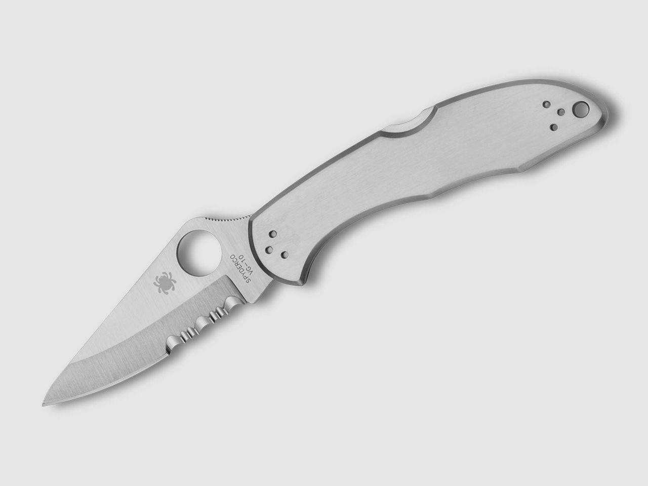Taschenmesser Delica 4 Stainless Steel Combination