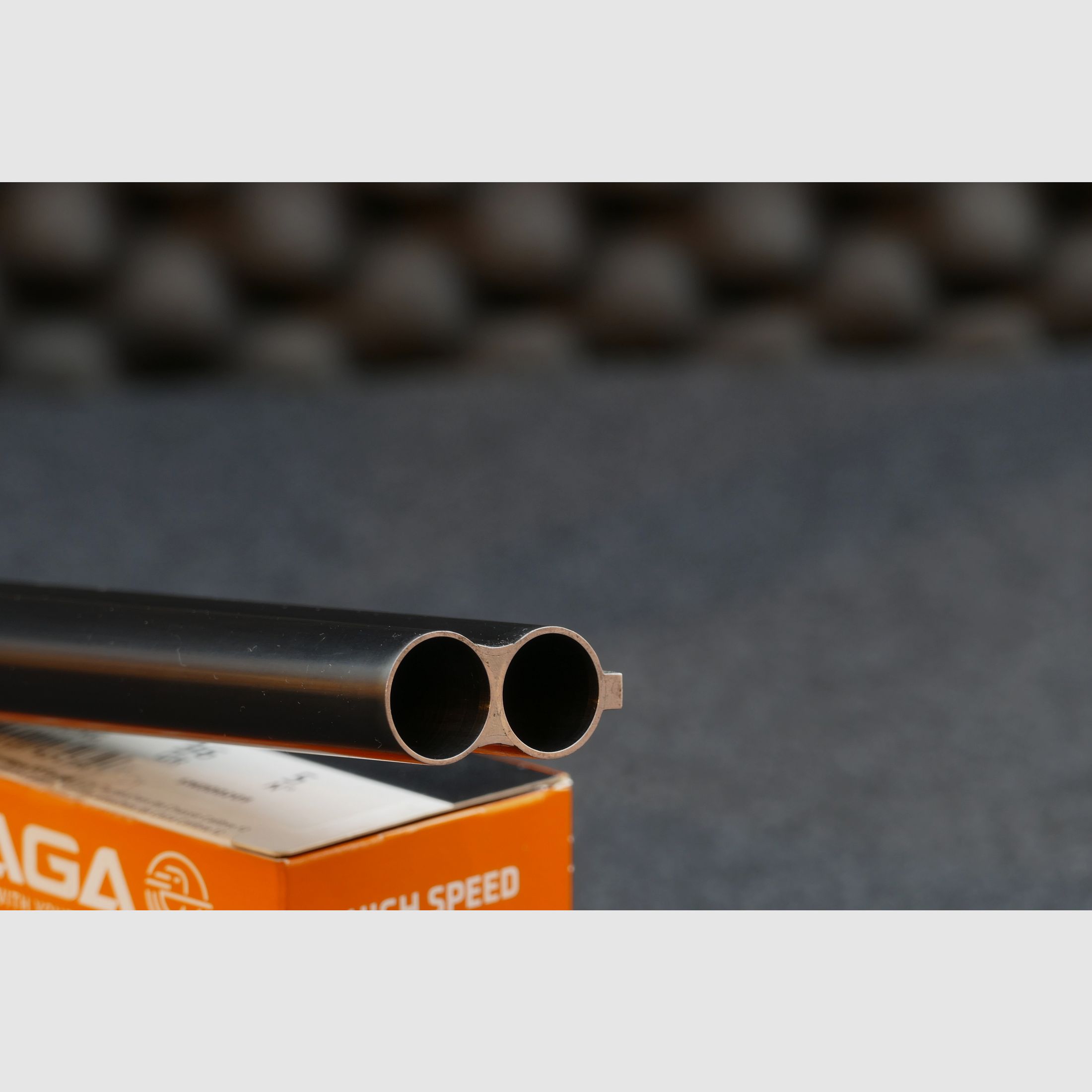 Winchester Super Grade – 12/70, Bockdoppelflinte, Schrankwaffe, Top Zustand