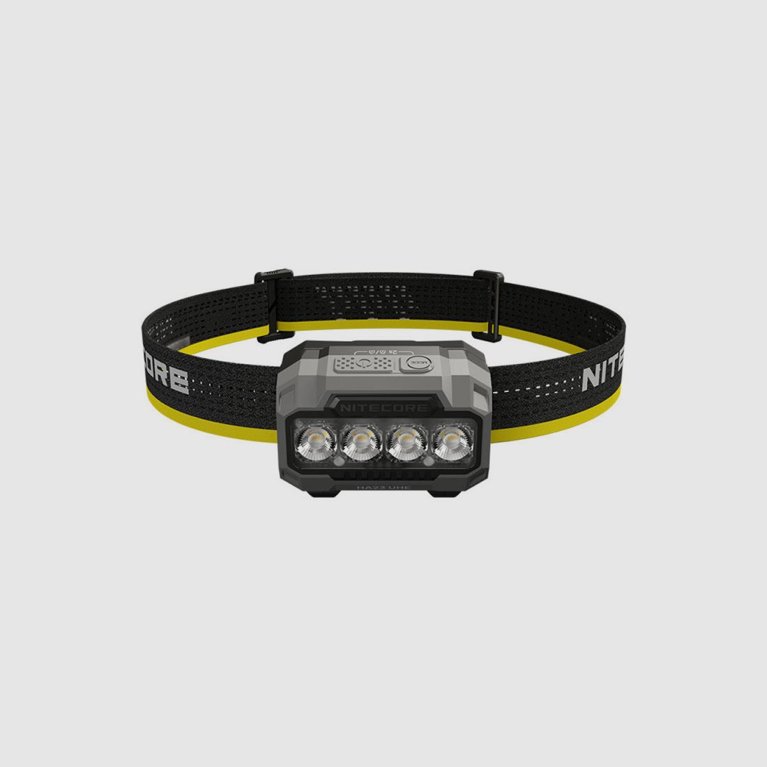 NITECORE HA23UHE Stirnlampe, Schwarz – 600 lm