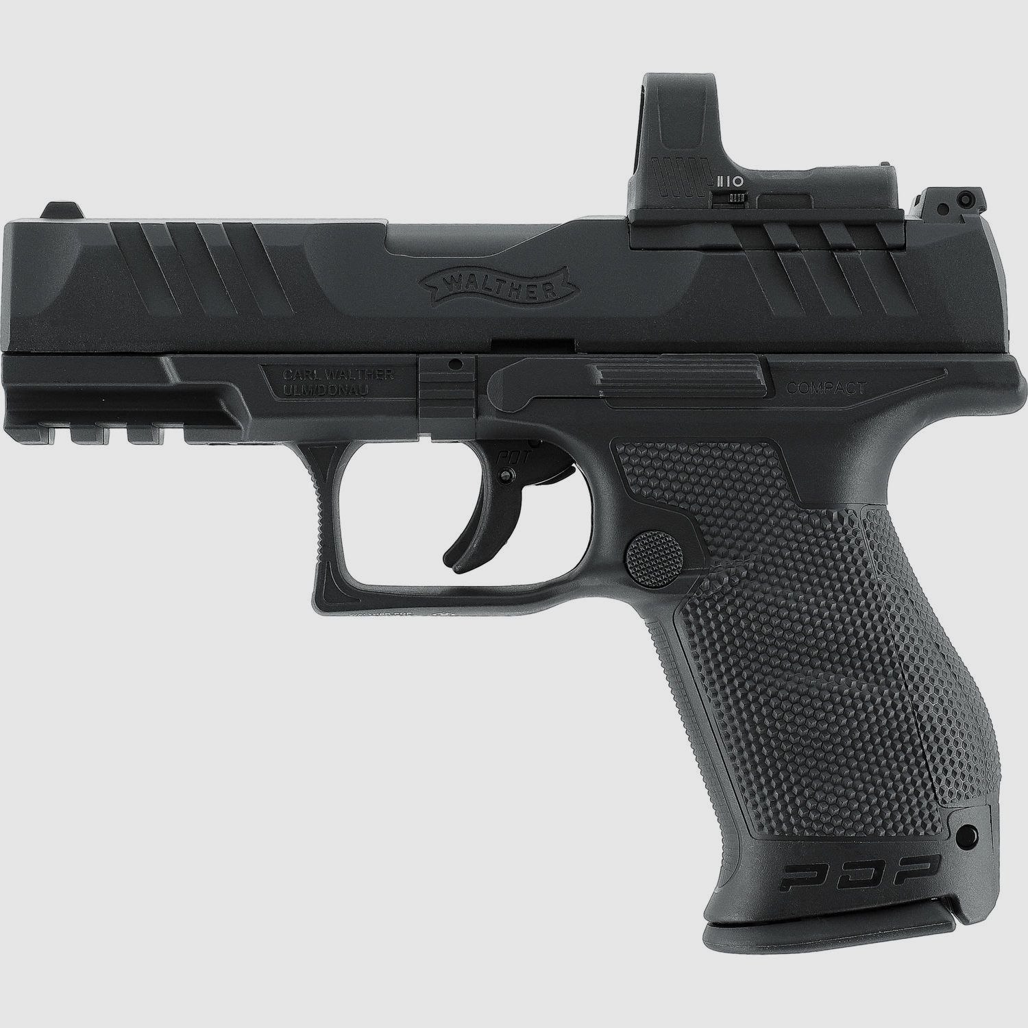 Walther PDP Compact 4" Set, < 3,0 J, CO₂