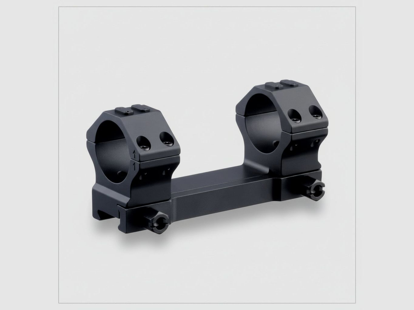 ERATAC Ringmontage 30/34 mm – Schraubklemmung – 0 MOA
