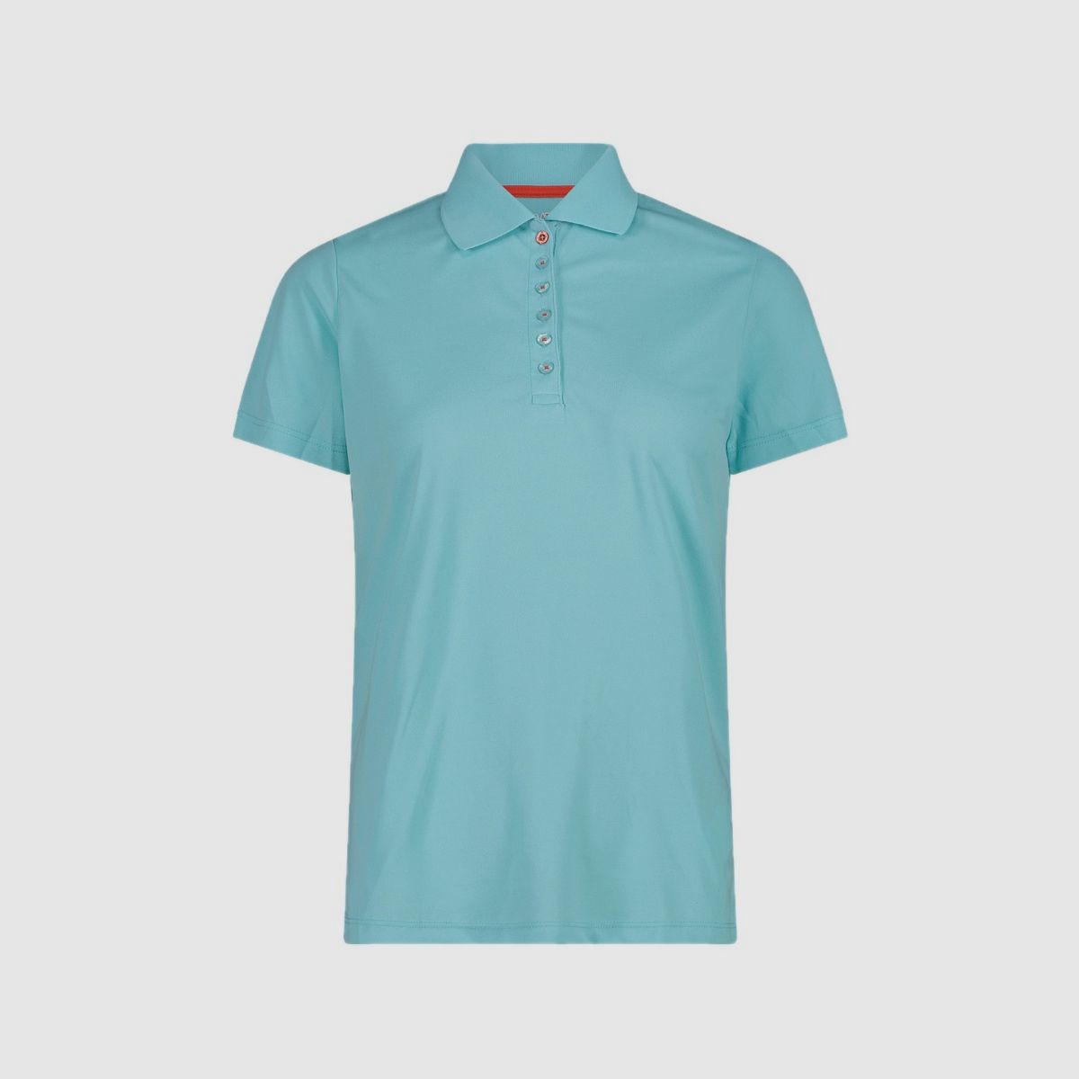 CMP Solid Color Pique Polo Shirt Bluepink