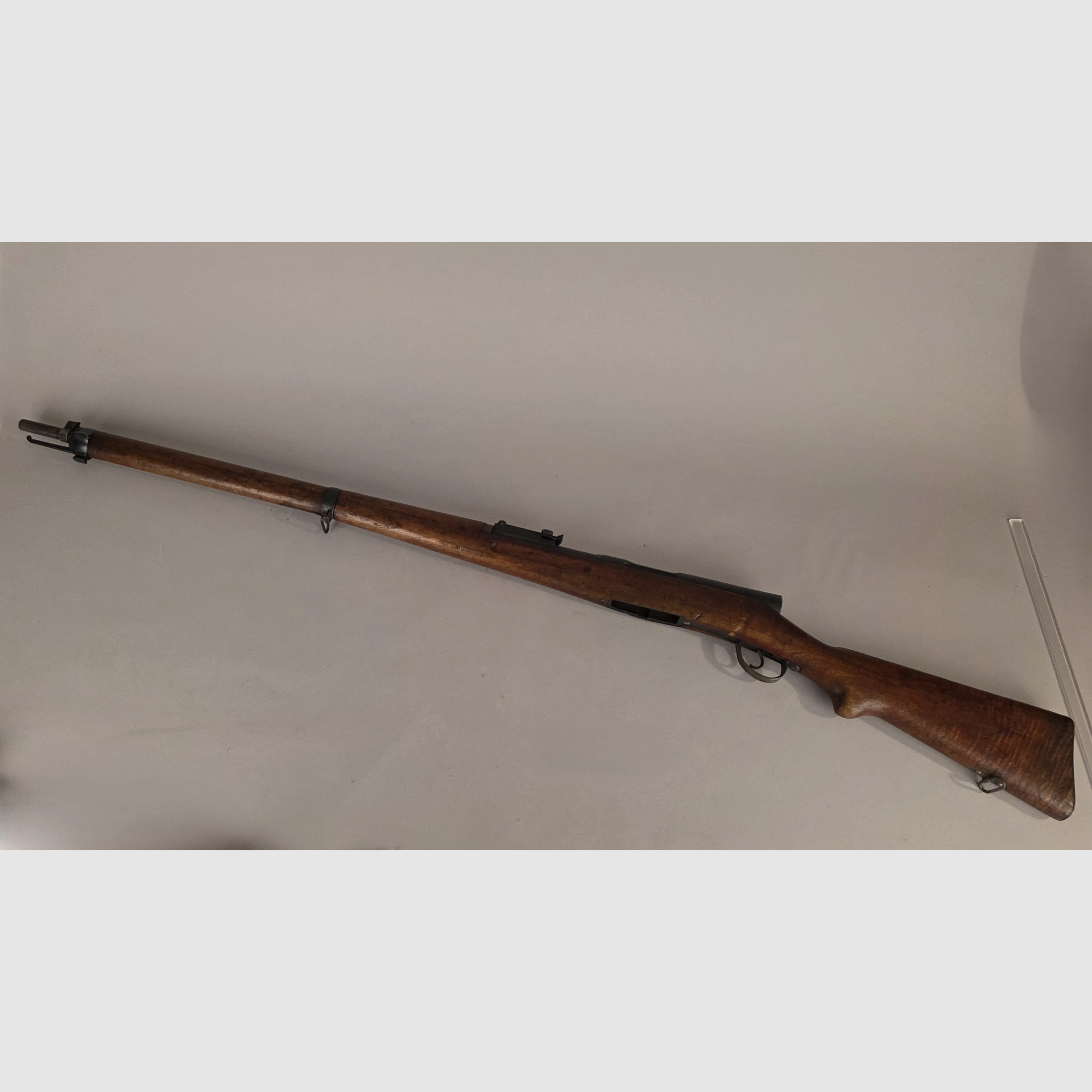 Oryginalny szwajcarski karabin 31 (K31), kaliber 7,5x55, bez zamka