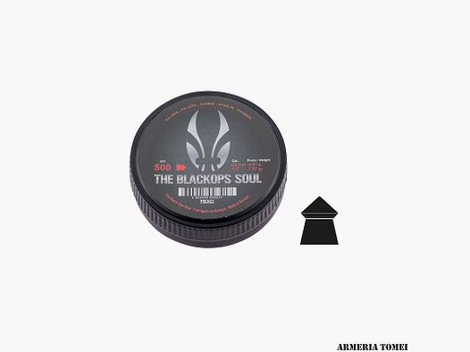 BLACKOPS – SOUL 4,5mm (.177) 0,51g / 7,87gr (500pz)