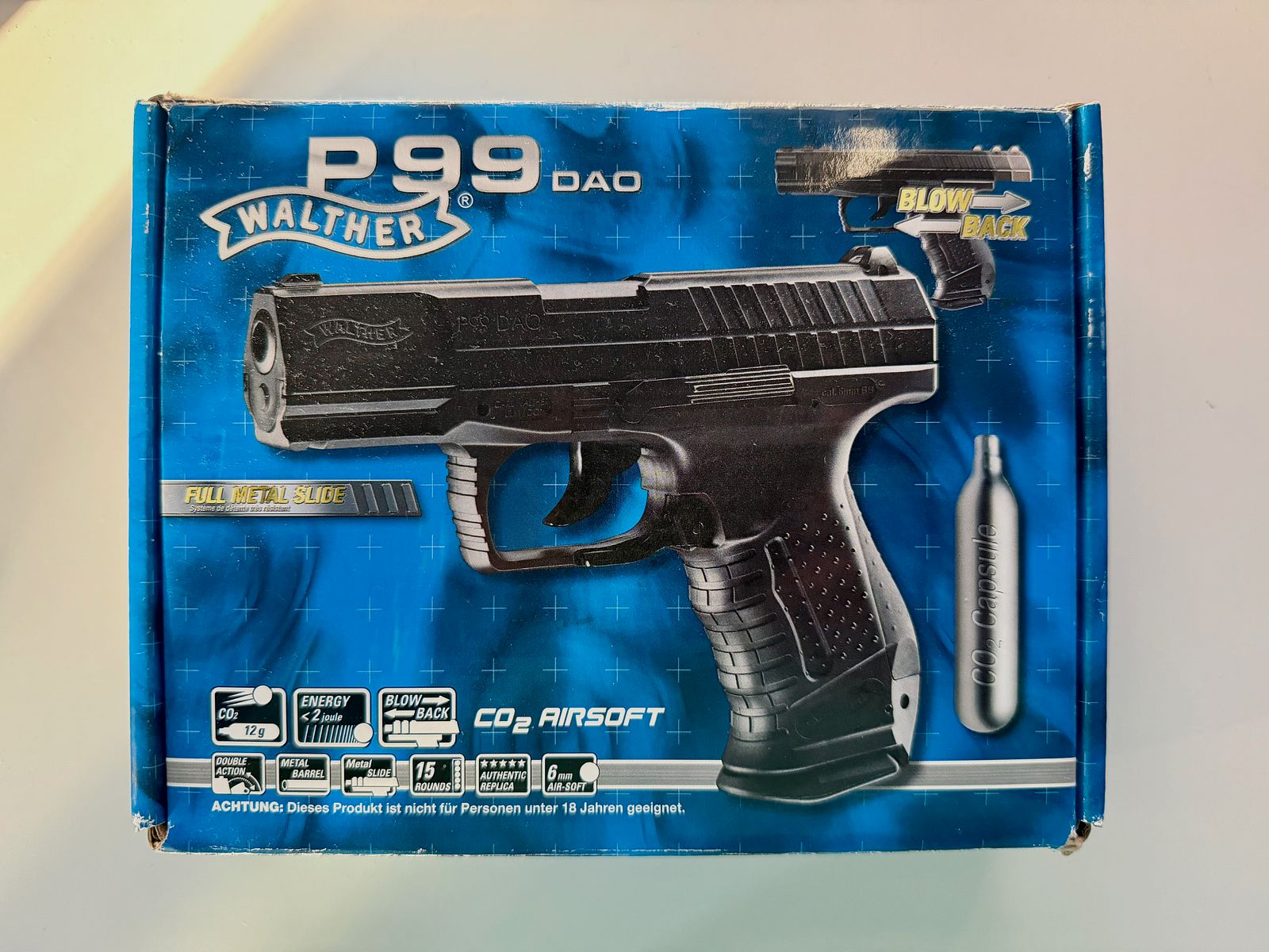 Umarex Walther P99 DAO CO2 Softair